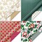 LaRibbons 30" x 10' Wrapping Paper Bundle (4-pack) Holiday Botanical
